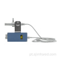 Pirômetro a laser usado para medir a alta temperatura